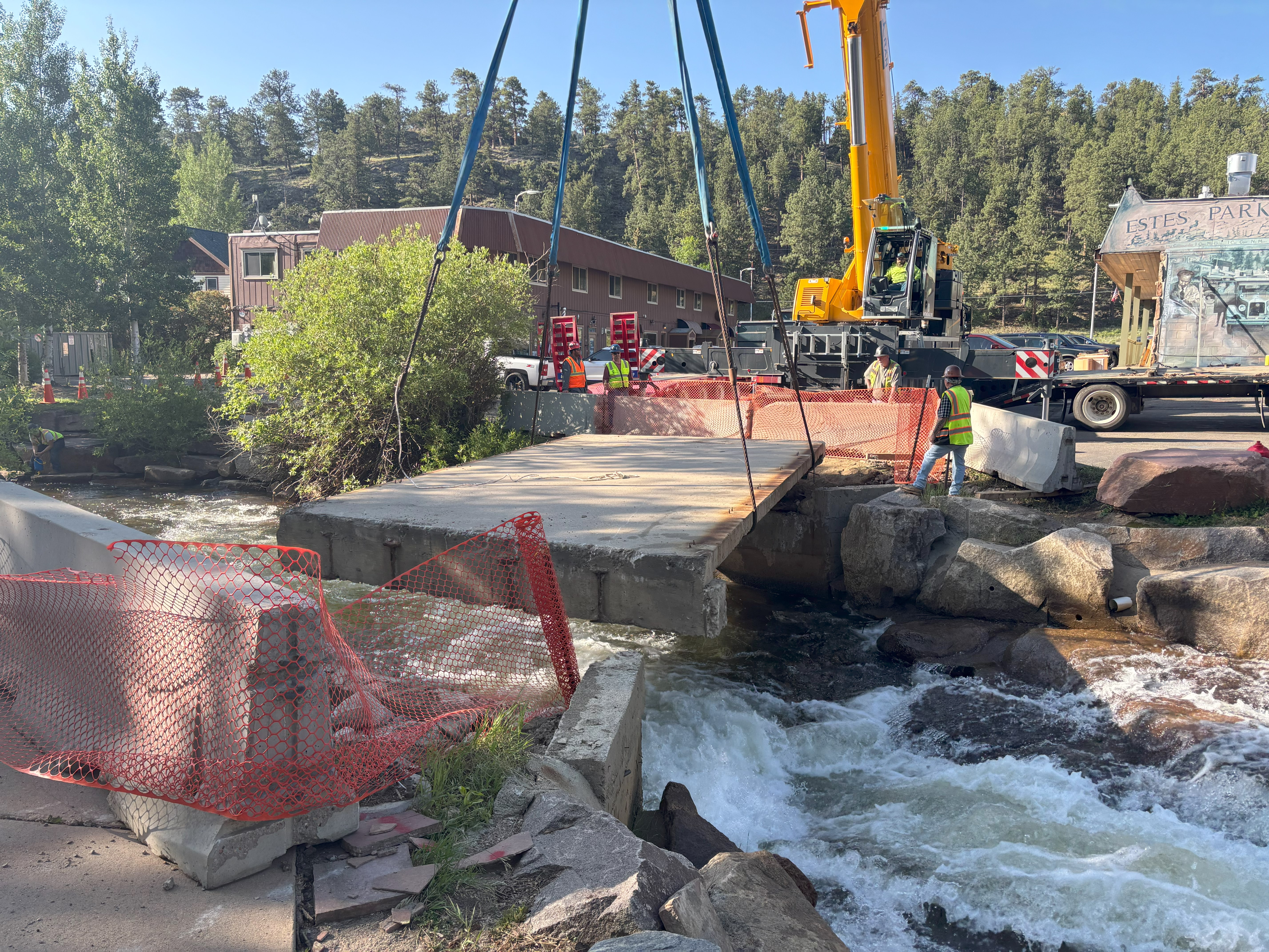 Performance Park Bridge Removal
