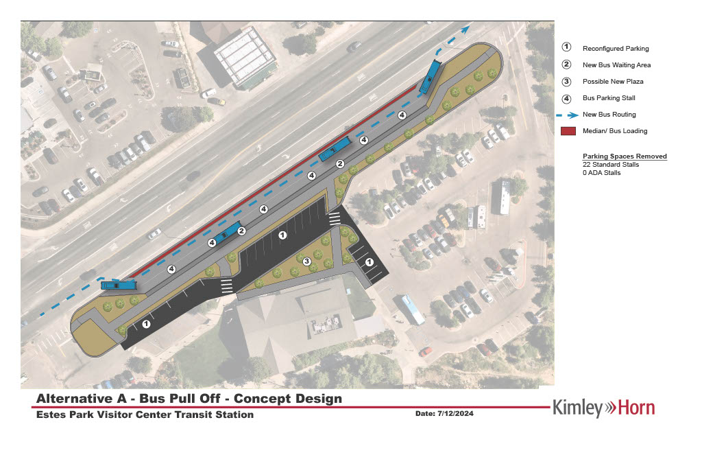 Image of Visitor Parking Lot Design A