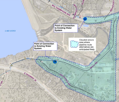 Map of project area.