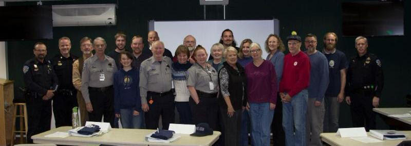 Graduates of the 2018 Citizen's Police Academy