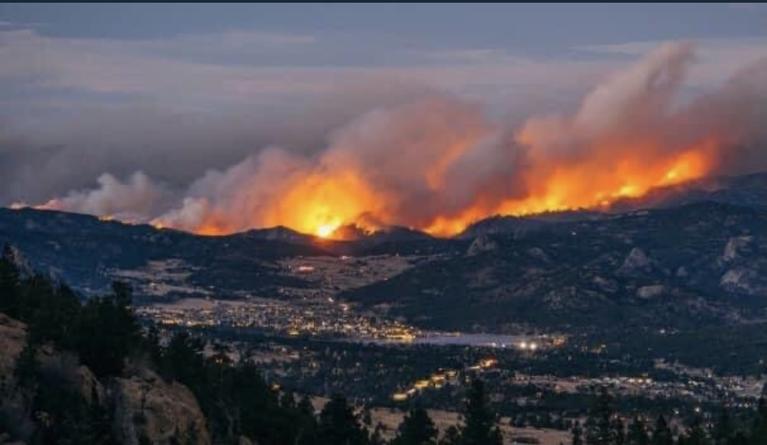 Cameron Peak Fire, October 2020