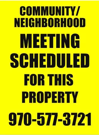 meeting sign