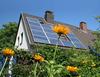 House with solar panels